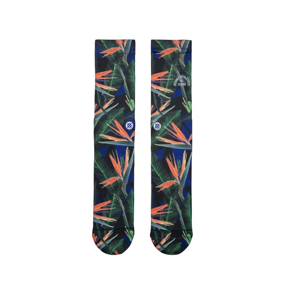 Stance Trackies Floral Socks - Picture 2 of 3
